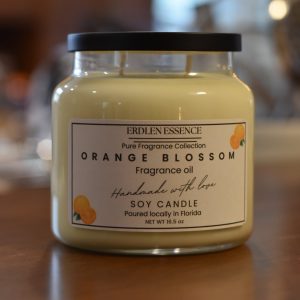 Orange Blossom Soy Candle